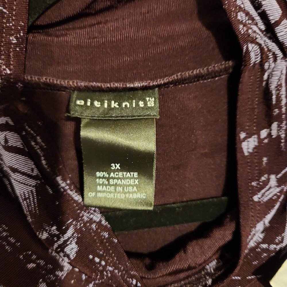 Citiknits QVC Tunic Top Women's 3X NWT - Picture 3 of 5